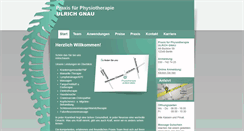 Desktop Screenshot of physiotherapie-gnau.de